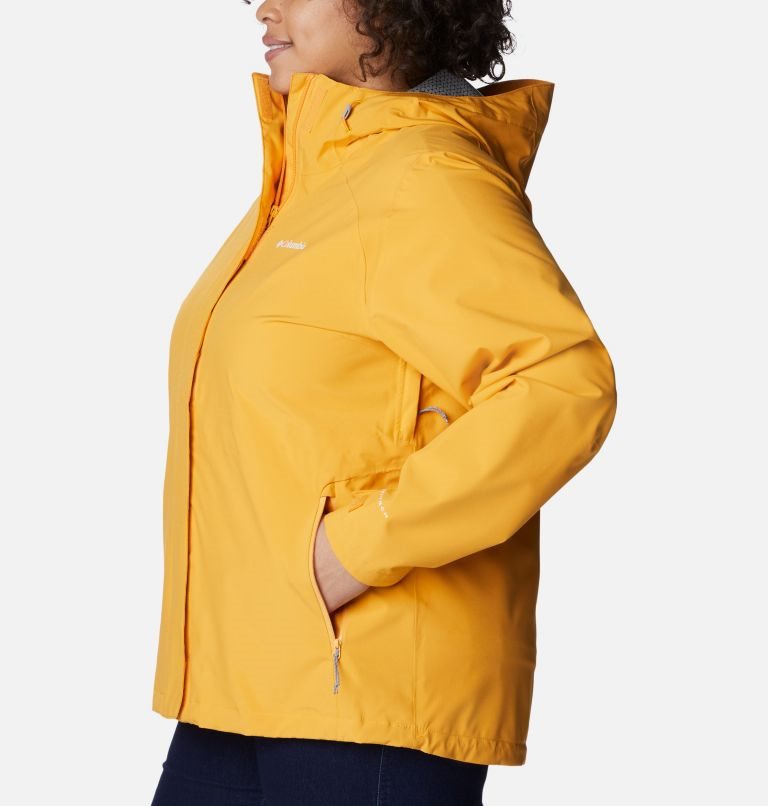 Women's Columbia Earth Explorer Shell Jackets Mango | Plus Size CA-Z36A1